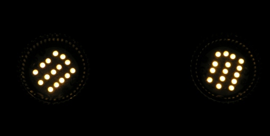 Gedimmte LED-Strahler