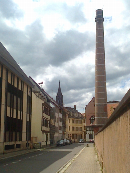 Badehaus-Kamin in Straßburg