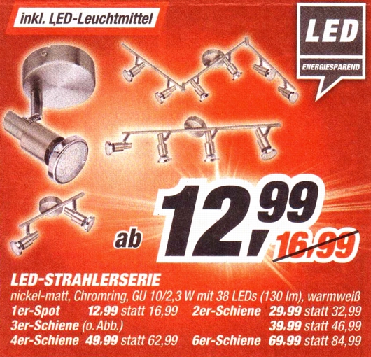 toom-LED-Strahlerserie 10/2012