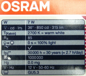 Osram-MR16-Pro-Packung