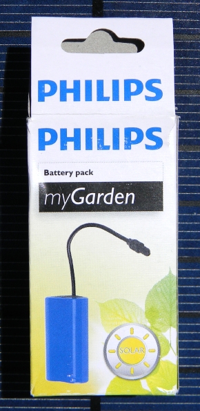 Philips-Solar-Akku-Packung