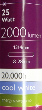 Philips-LED-tube-25W-Daten