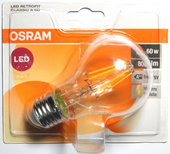 Osram-E27-Faden-6W-Pack